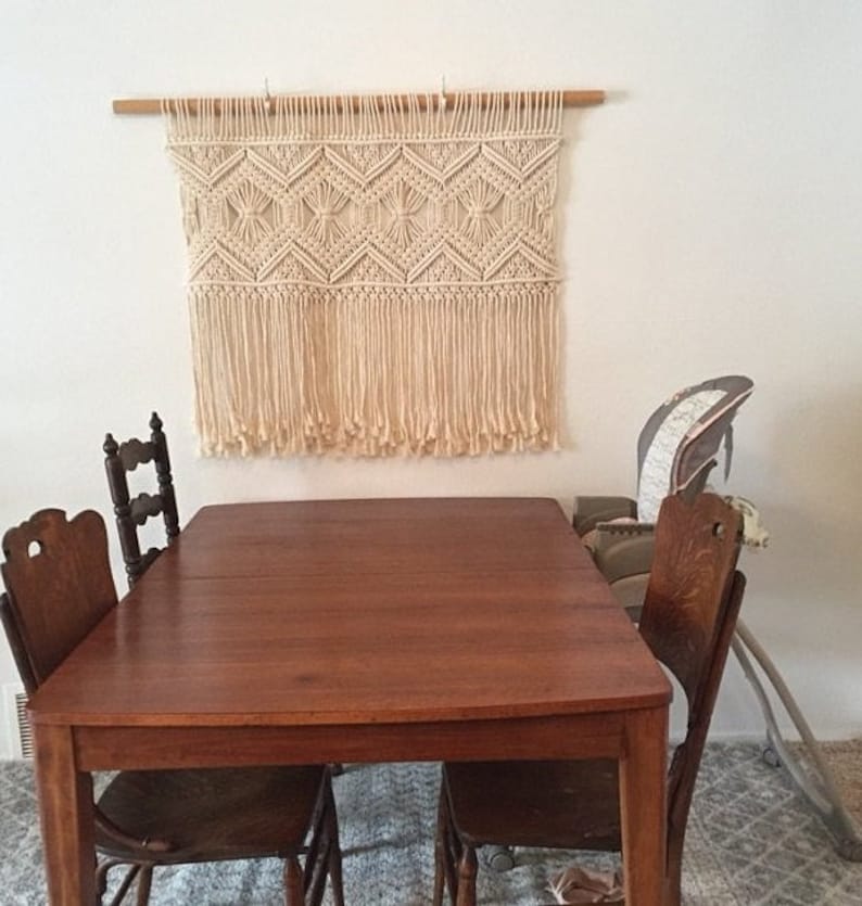 Large Macrame Hanging, Boho Living Room Decor, Tapestry - Etsy