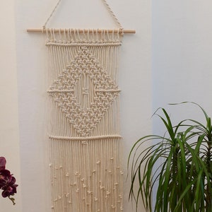 New home gift, Boho macrame decor, wall hanging tapestry image 9