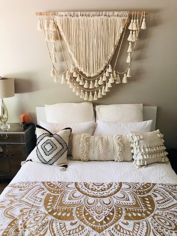 Boho macrame online wall decor