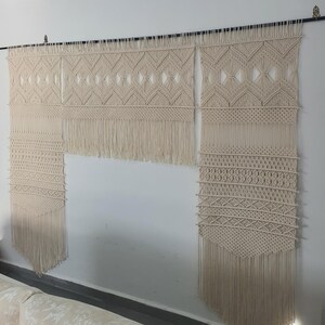 Macrame Headboard Super King Extra Large Wall Hanging boho home decor