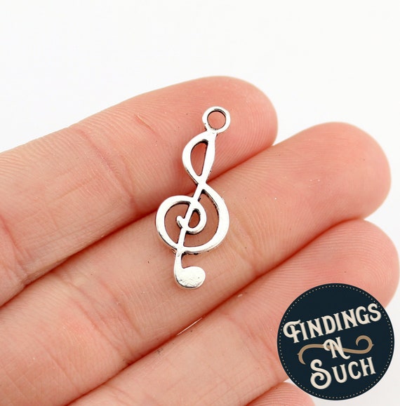 5 Lead Free Antique Silver Tone Pewter Charms Apple