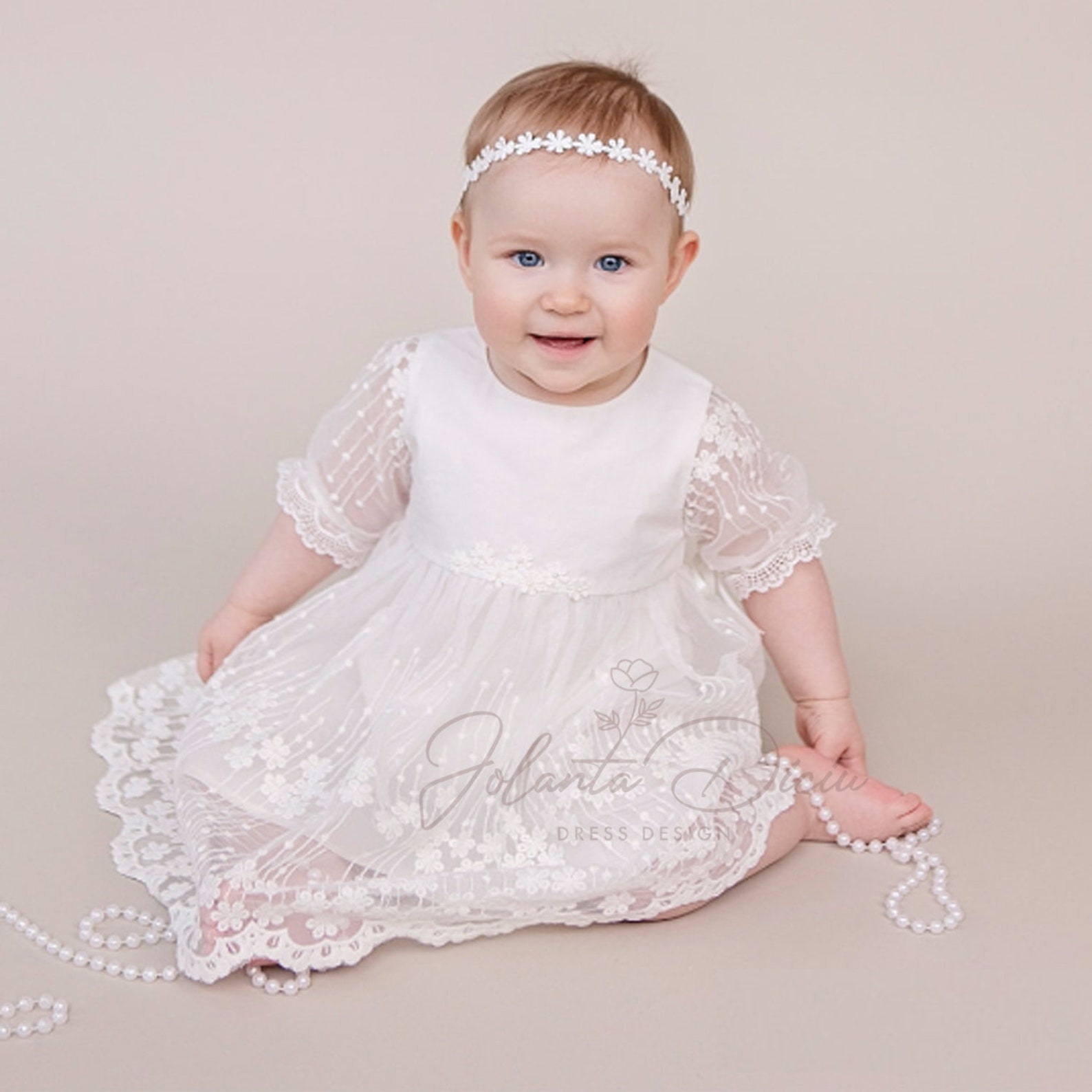 Baby Girl Christening Dress Christening Gown Baptism Dress Etsy