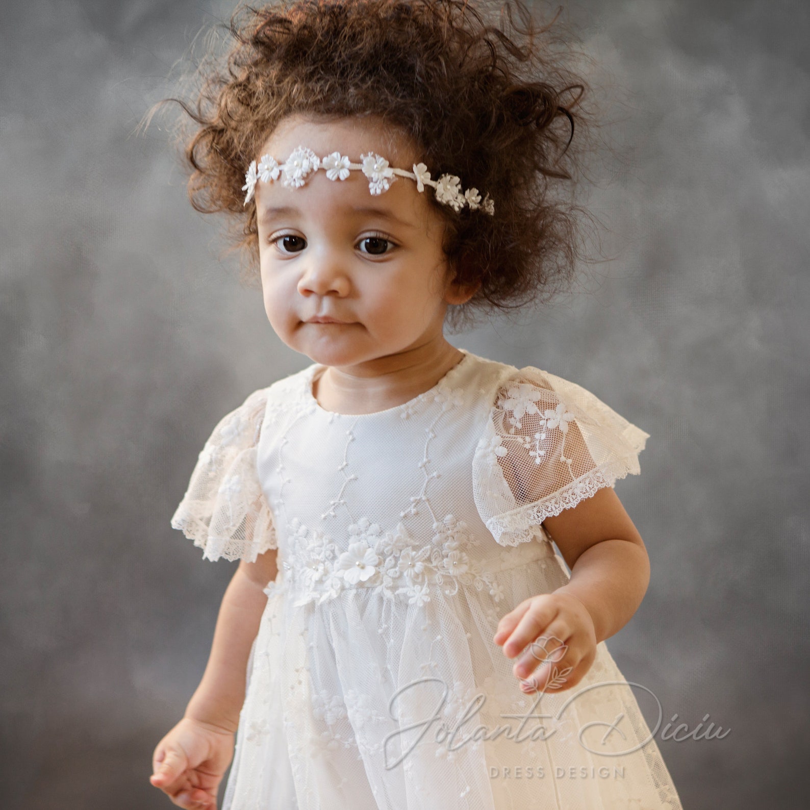 Baptism Dress Baby Christening Dress Toddler Baptism Dress Etsy