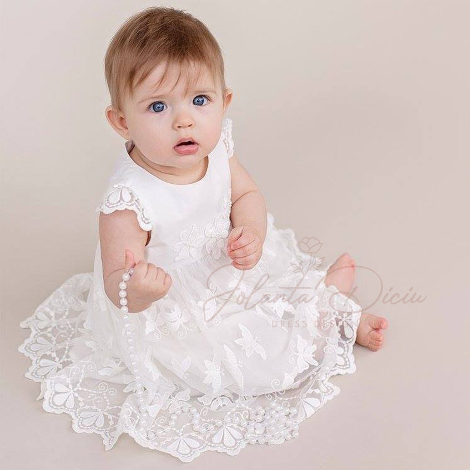 Baby Baptism Dress Silk Baptism Dress Baby Christening Etsy