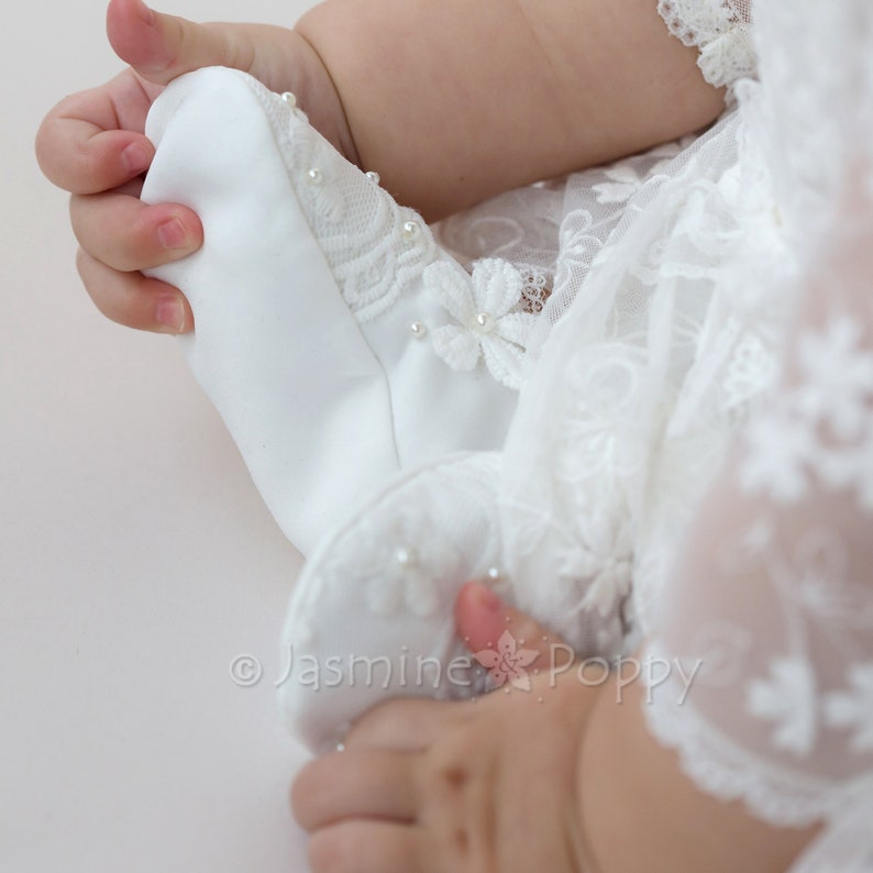 Baptism shoes for baby girl christening shoes lace shoes for Etsy