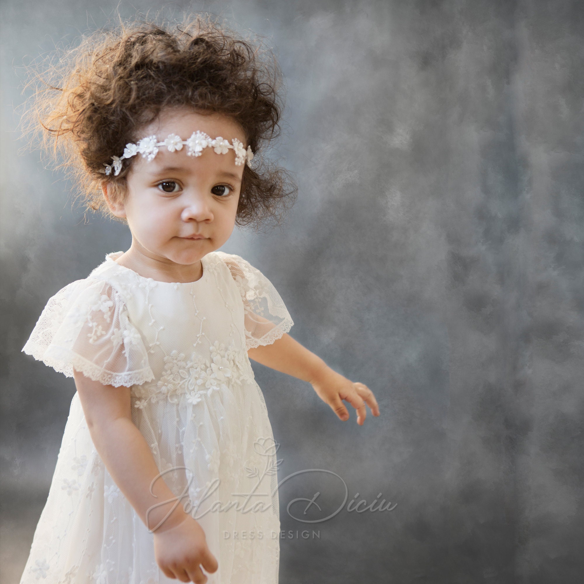 Baptism Dress Baby Christening Dress Toddler Baptism Dress Etsy