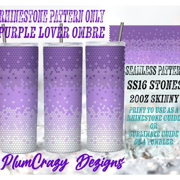 Ombre Rhinestone Pattern - Etsy