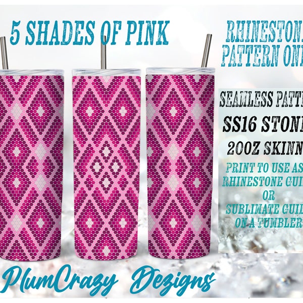 Pink Rhinestone - Etsy