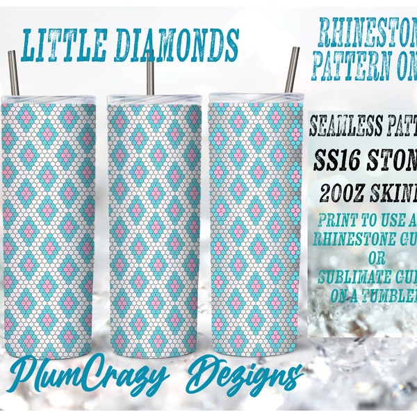 20oz Rhinestone Tumbler Template Argyle Etsy 20oz Rhinestone Tumbler Template Argyle Etsy