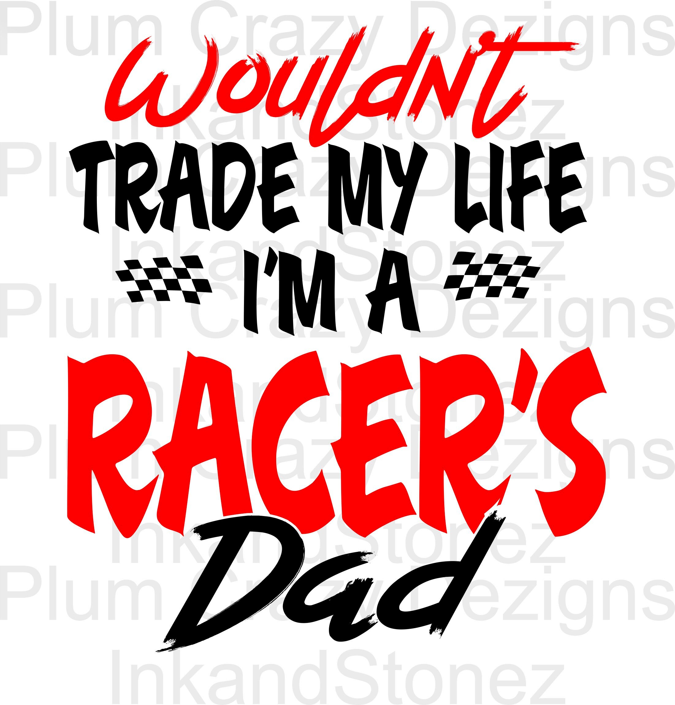 I'm A Racers Dad Digital File SVG EPS PNG - Etsy