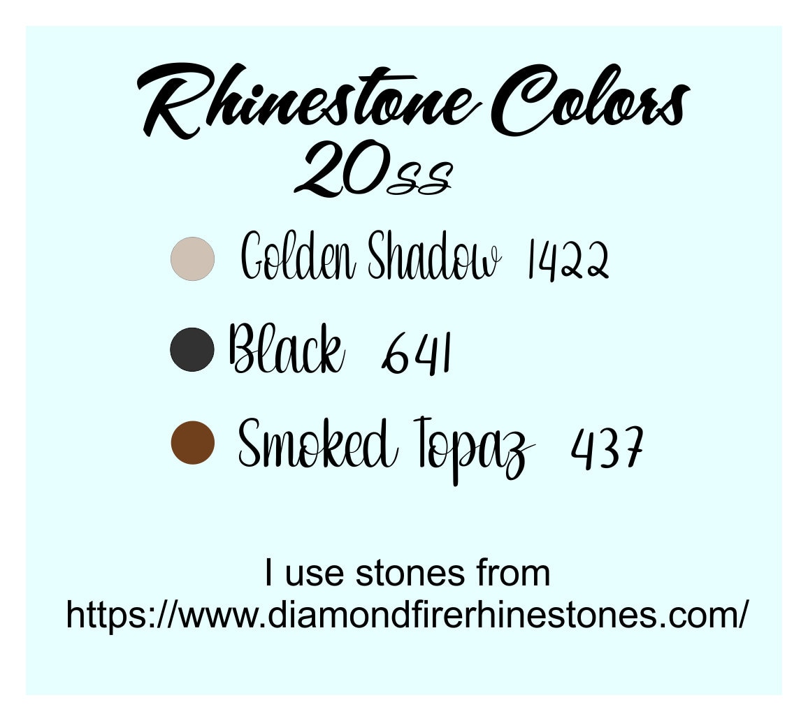 20oz 20ss Leopard Seamless Rhinestone Pattern, Rhinestone Template, 20 ...