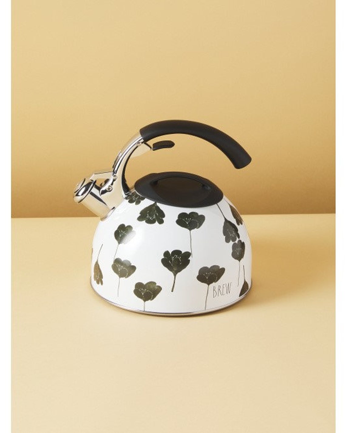 Rae Dunn Whistling Tea Kettle Stainless Steel 2 1/2 Qt.text Etsy