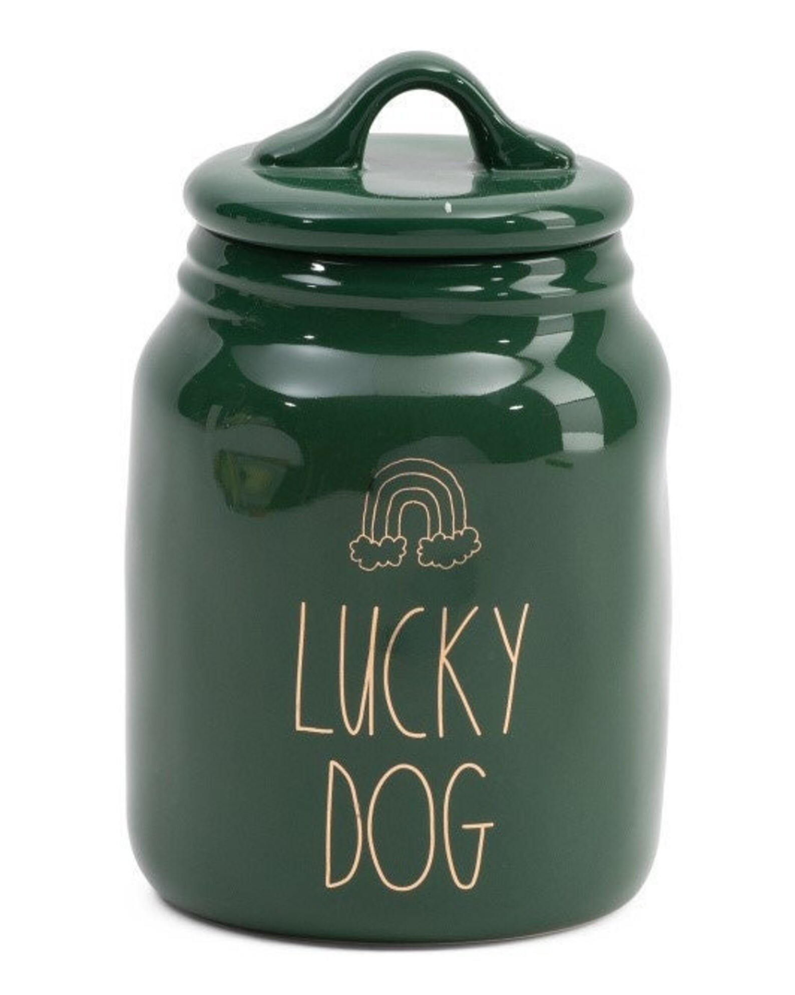 Rae Dunn Lucky Dog Canister 7 High X 4 Diameter Etsy
