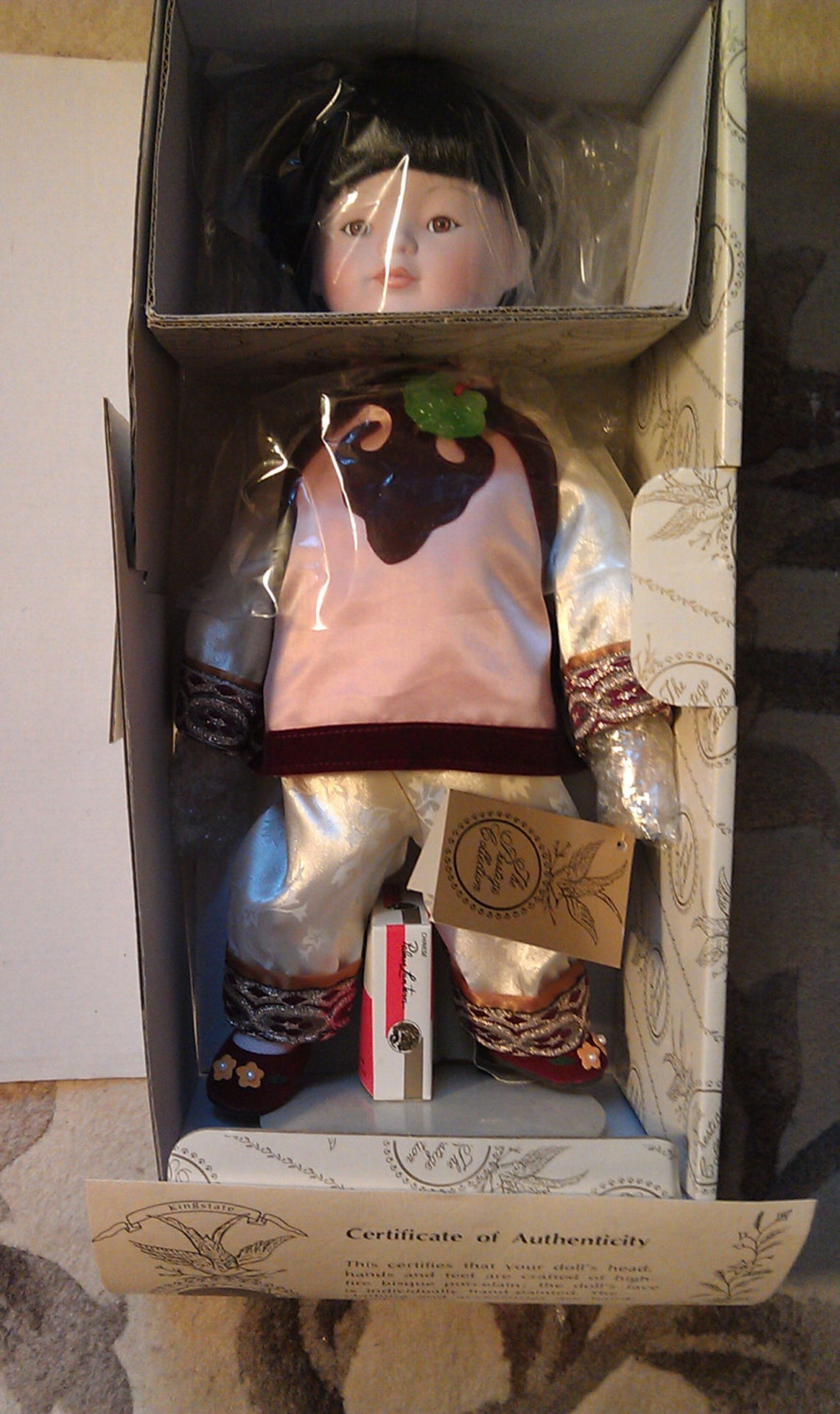 Limited Edition Porcelain Doll Kingstate Corporation Etsy