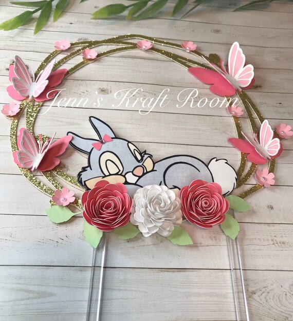 bambi baby shower cake