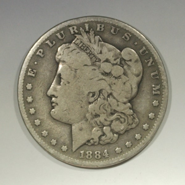 United States 1884-S Morgan Silver Dollar Coin