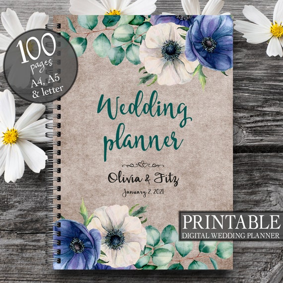 Wedding Organiser Diy Wedding Planner Printable To Do List Etsy