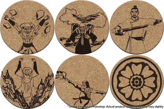 Order Of The White Lotus Avatar The Last Airbender Double Etsy