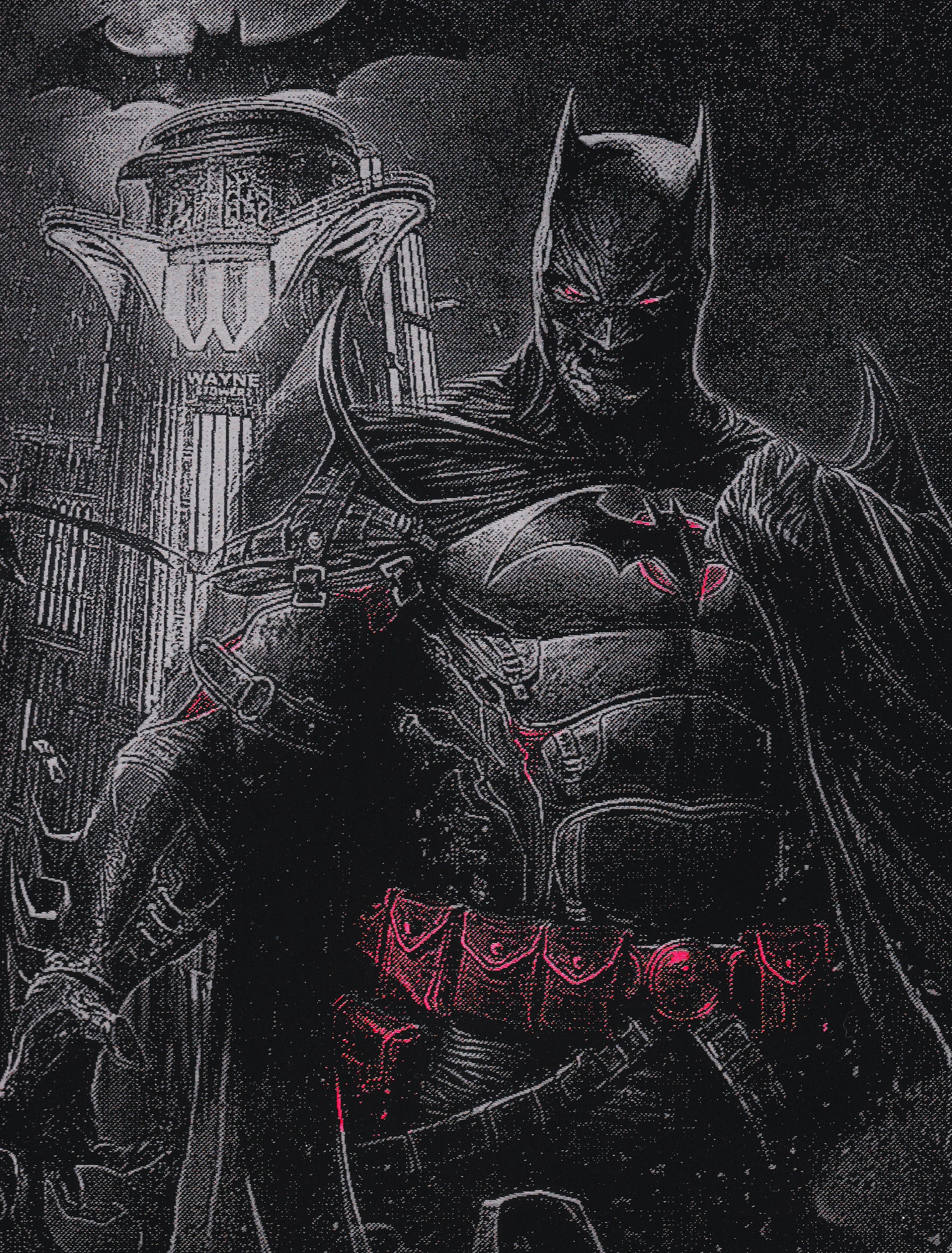 Flashpoint Batman Thomas Wayne Painting on Metal - Etsy UK