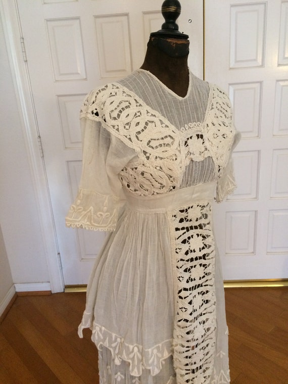 Victorian White Dress