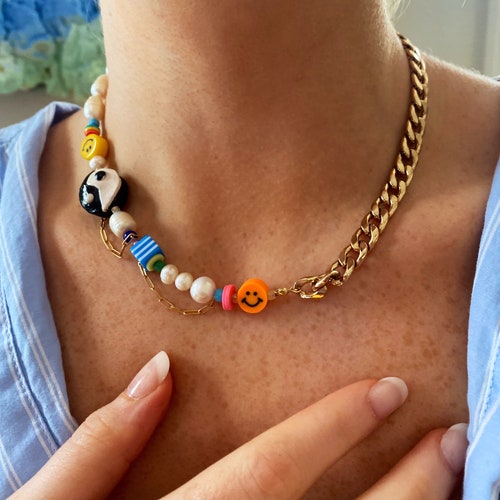 Martha Calvo Inspired Chain and Bead 