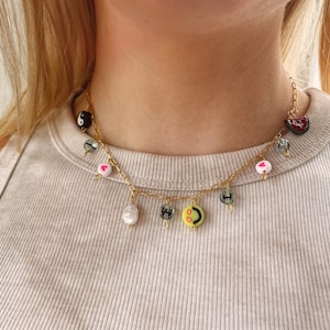 Collar con dije IFuknLuvYou