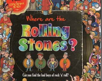 Where are the Rolling Stones?, 2018 igloo Books, Hardcover, NEW, Bad boys of rock 'n roll,