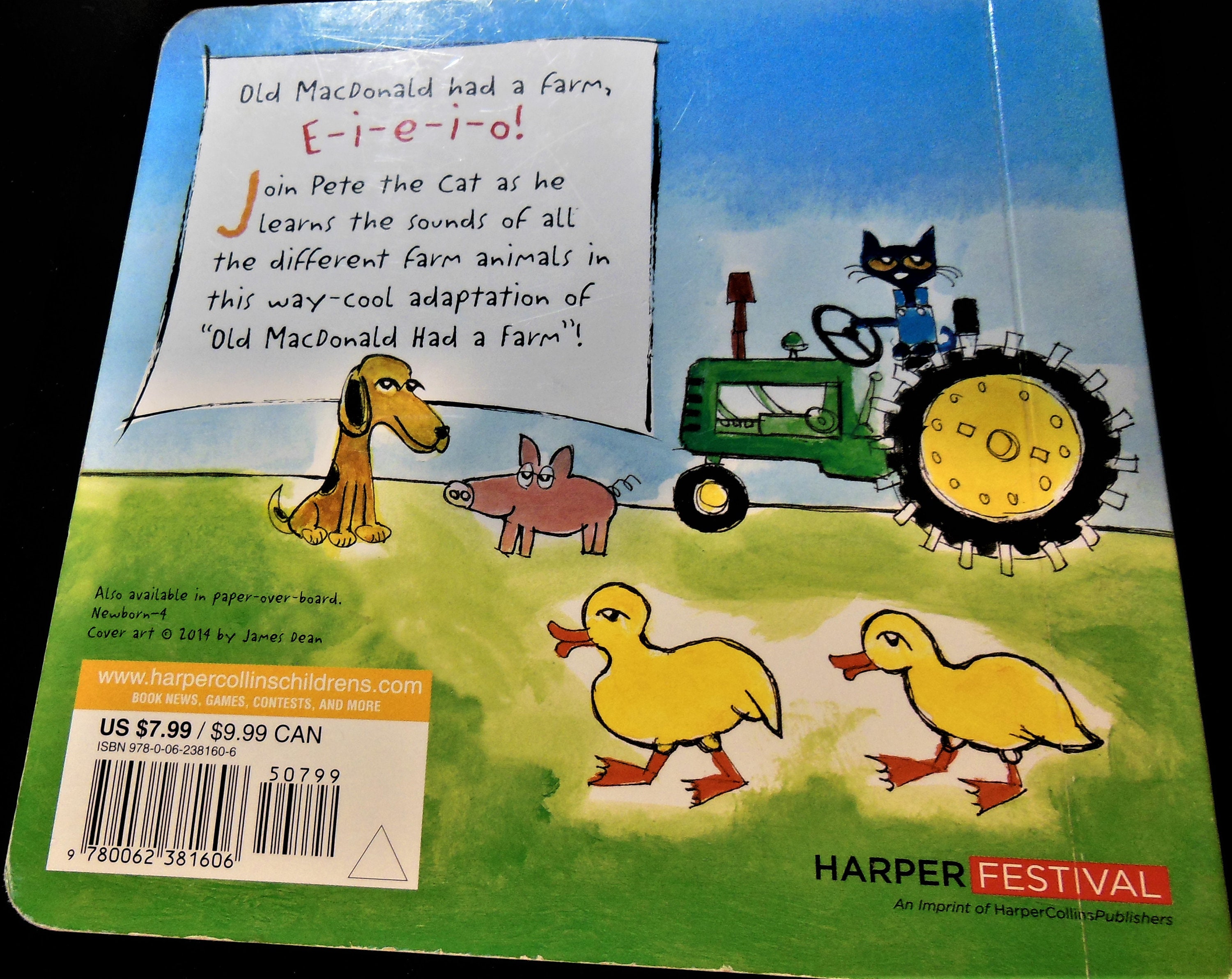 Pete the Cat Old Macdonald Had a Farm J Dean NEW 1st - Etsy
