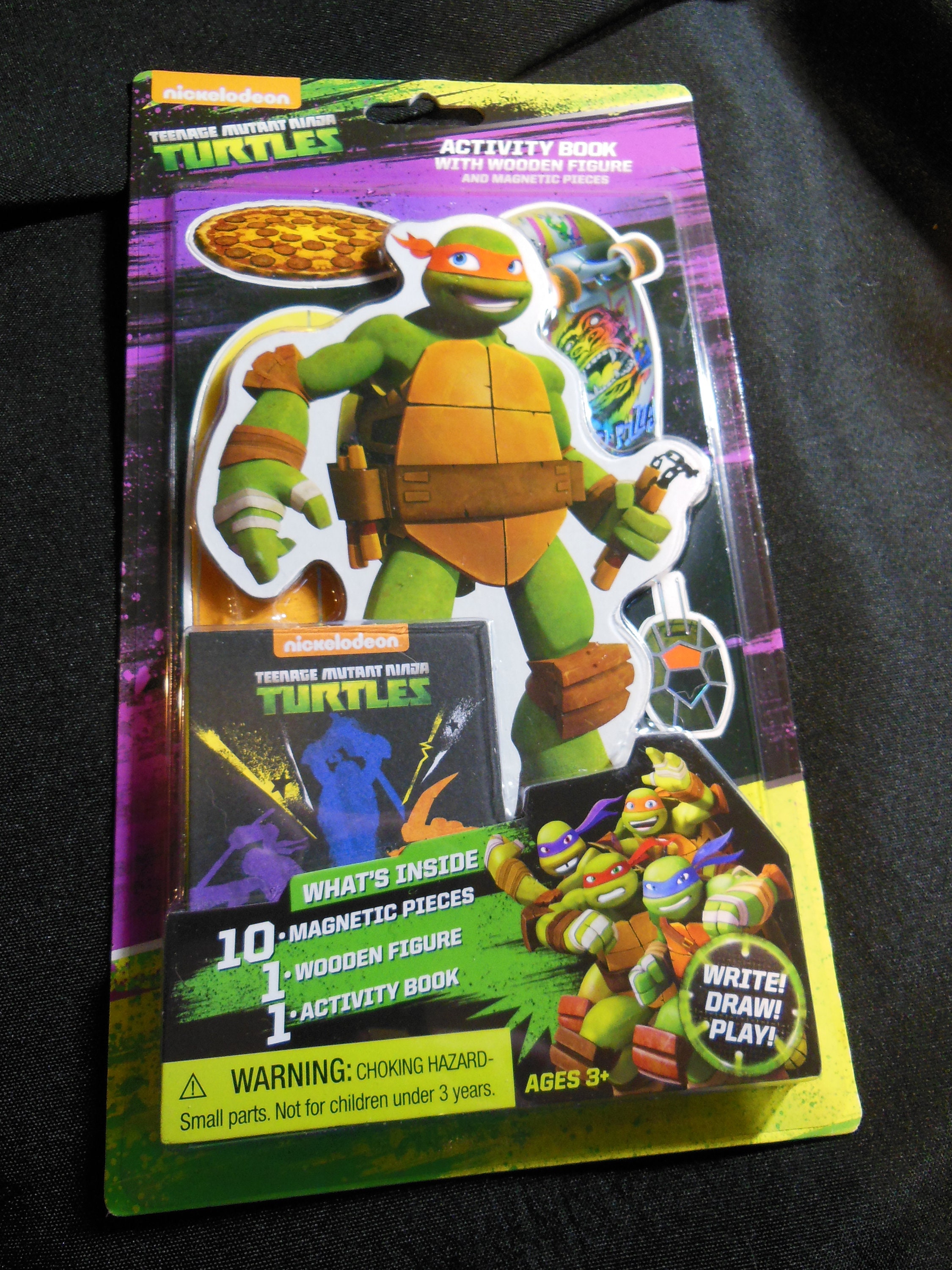 Teenage Mutant Ninja Turtles TNMT Buildables Figures Set of 7 