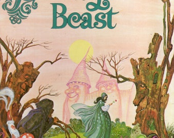 1978 hardcover, Beauty and the Beast, Derrydale Classic Fairy Tale, ISBN0517288028, gently used condition