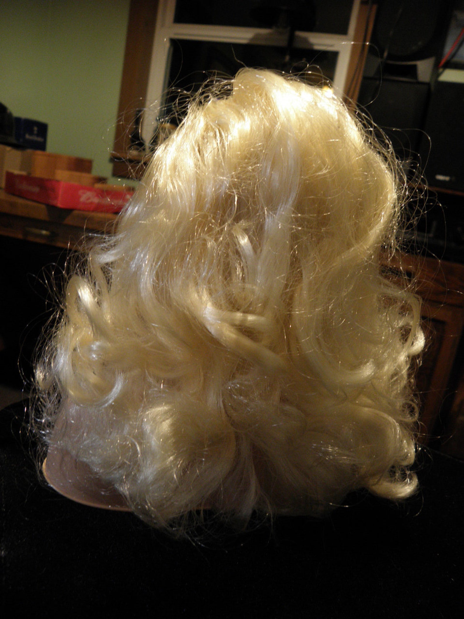 Barbie Mattel Mannequin head 2011 luxurious blonde hair for | Etsy