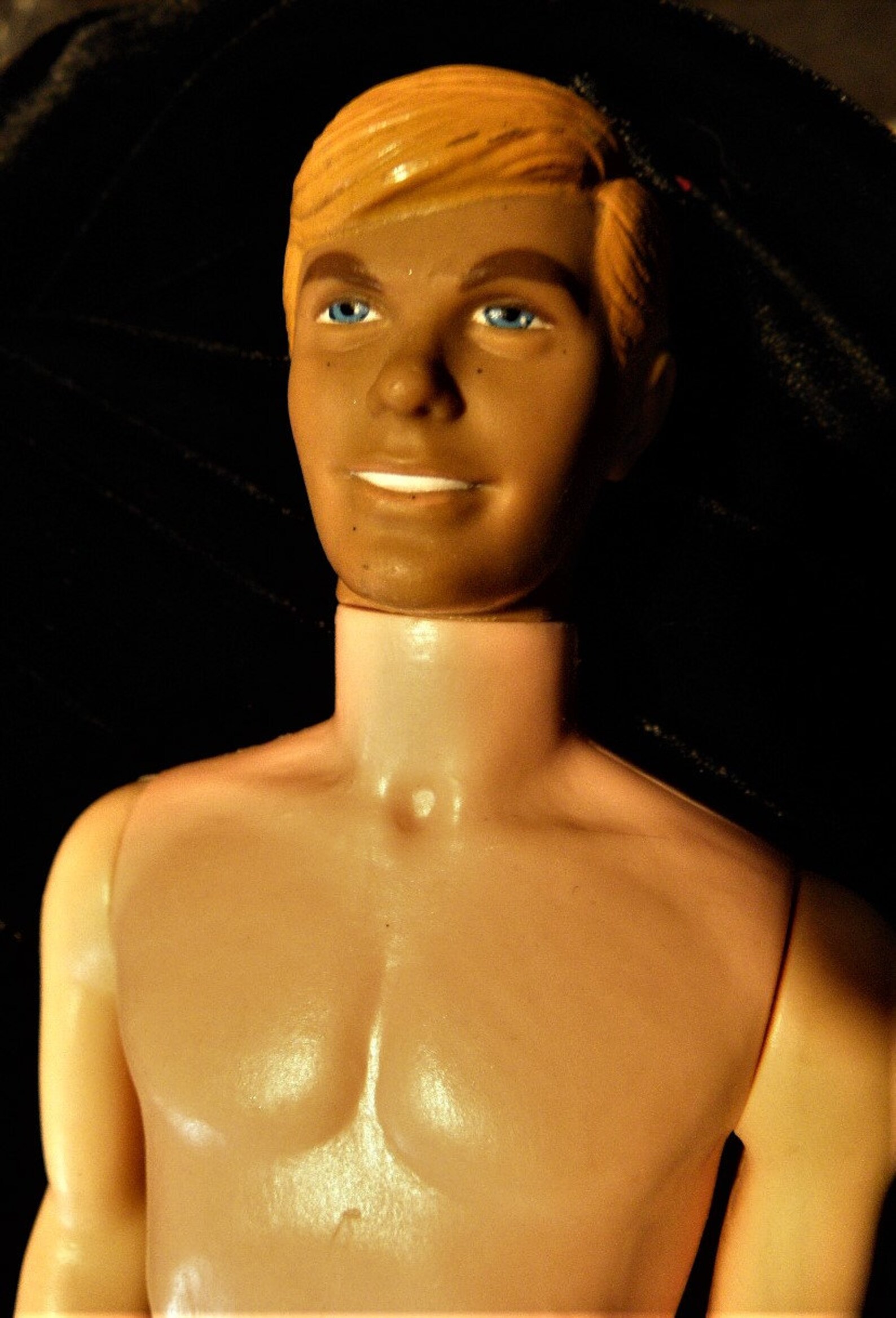 Vintage Ken doll a real oddity 1968 tanned Malibu Ken head Etsy