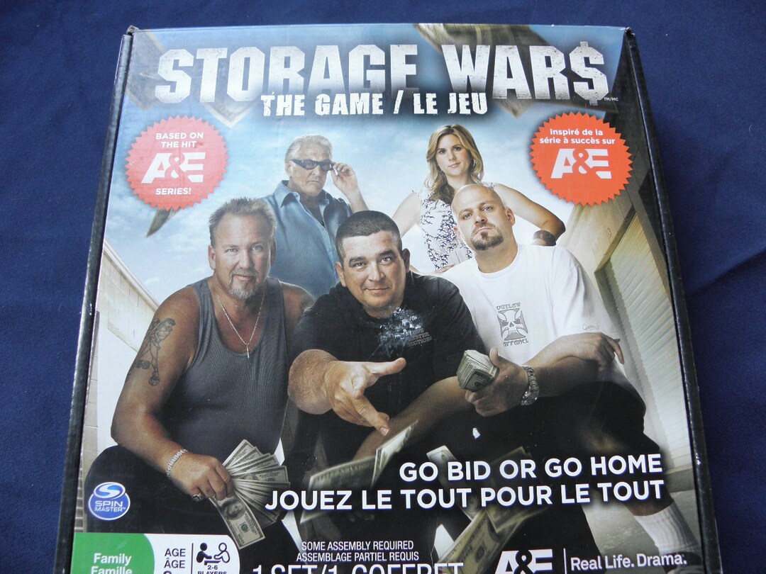 Storage Wars, 2014, the Game, Spin Master, Family Game, Age