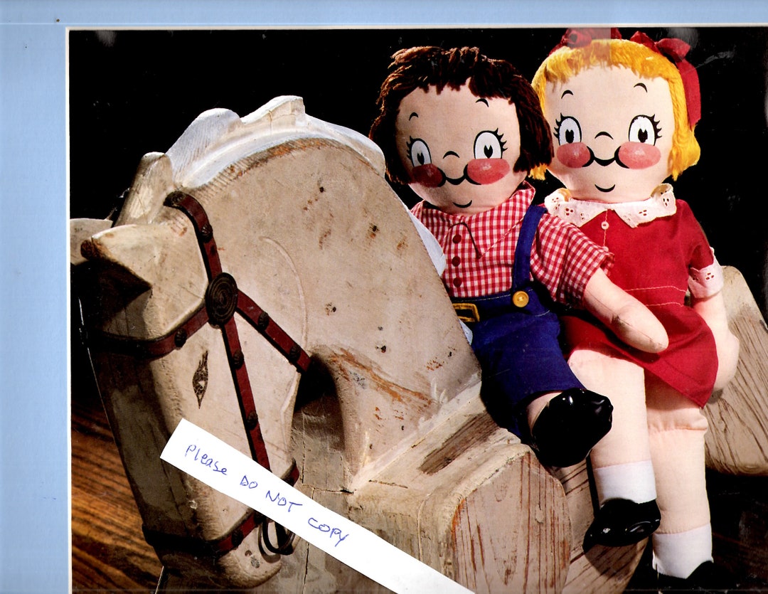 1980s, Matted Print of 1950s, Campbells Soup Dolls, Horsman Doll