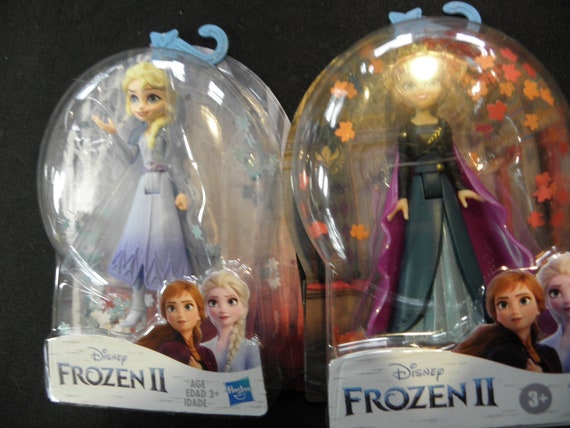  Disney Frozen Anna, Elsa, & Mattias Small Dolls 3 Pack Inspired  by The Frozen 2 Movie : Toys & Games