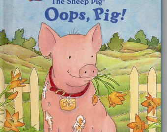 NEW Book, 1998, Babe, the Sheep Pig, Oops, Hardcover, ISBN 0679989676, Grolier, Inexpensive Shipping - Etsy NEW Book, 1998, Babe, the Sheep Pig, Oops, Hardcover, ISBN 0679989676, Grolier, Inexpensive Shipping - Etsy