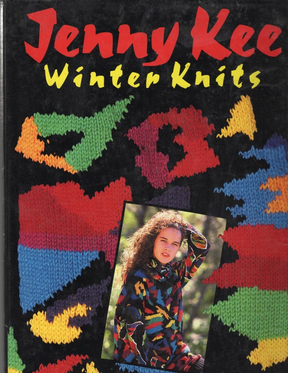 Jenny Kee Winter Knits Hardcover Dustjacket NEW Copy Simon