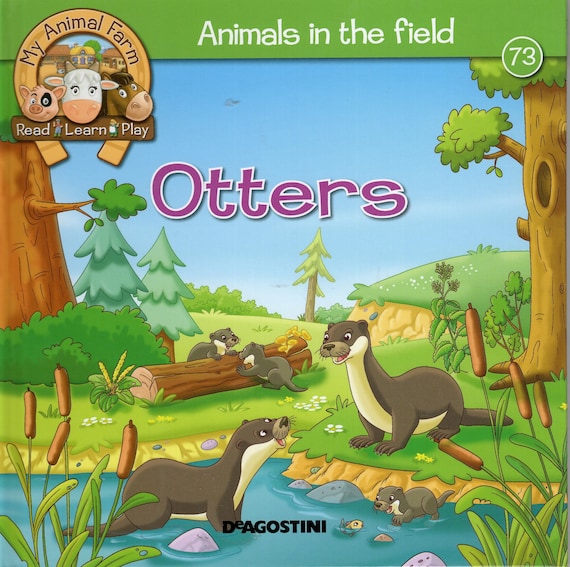 NEW Book Animals in the Field Otters Deagostini 73 My - Etsy NEW Book Animals in the Field Otters Deagostini 73 My - Etsy