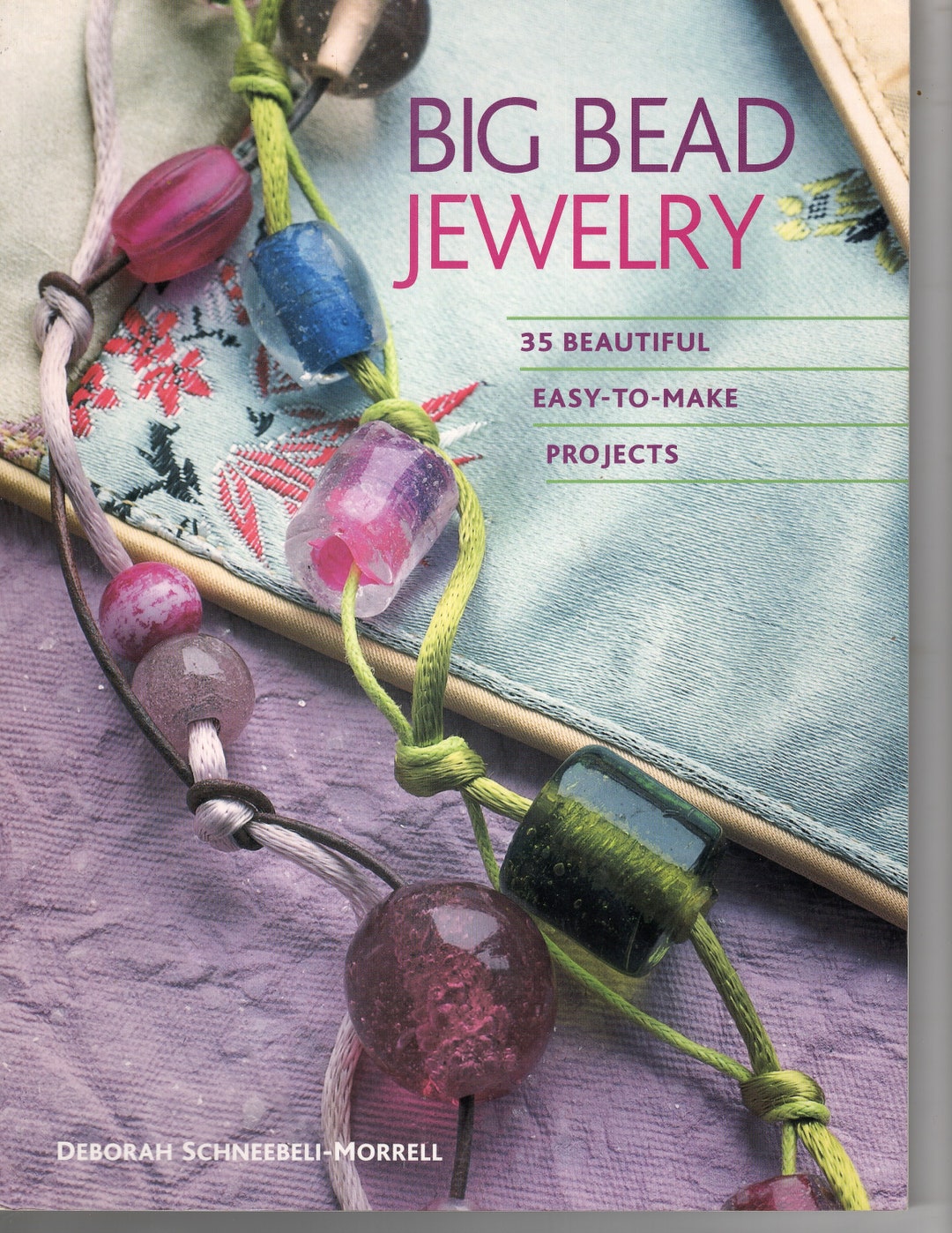 Big Bead Jewelry Deborah Schneebeli Morrell North Light Etsy