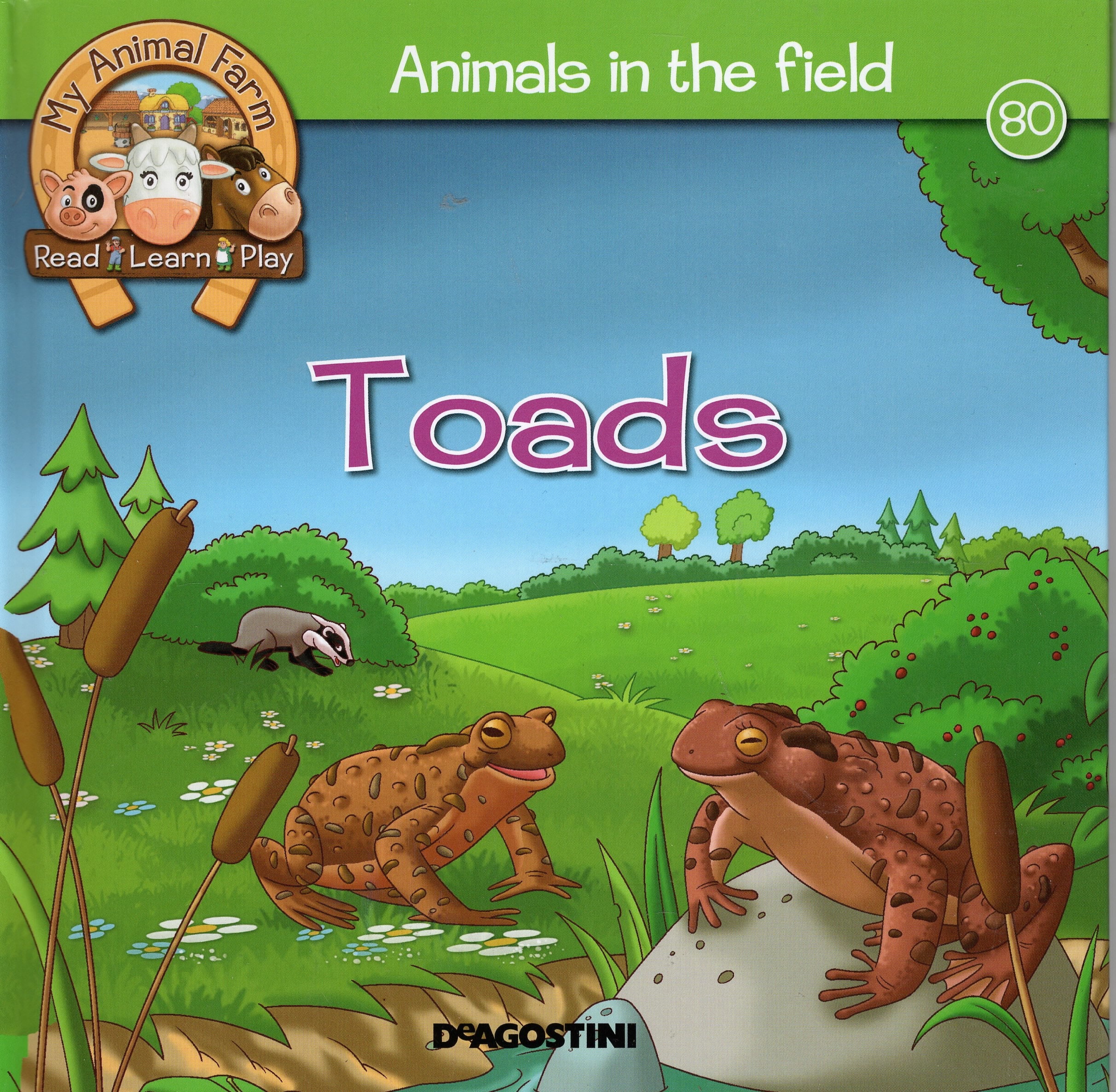 NEW Book Animals in the Field Toads Deagostini No 80 My - Etsy