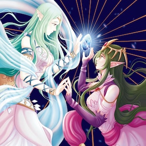 Fire Emblem Dragons 8.5x11 Print