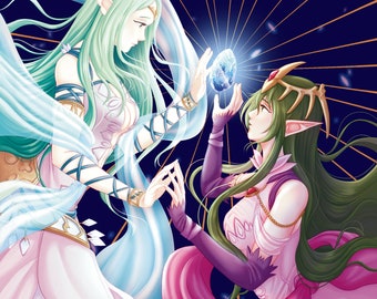 Fire Emblem Dragons 8.5x11 Print