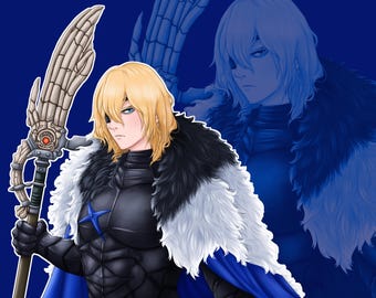 Dimitri - Fire Emblem: Three Houses Art Print
