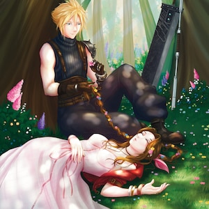 Final Fantasy VII 8.5x11 Print