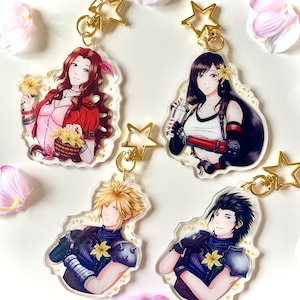 Final Fantasy 7 Remake Acrylic Keychains - Etsy