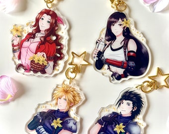 Final Fantasy 7 Remake Acrylic Keychains