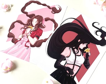 FFVII Heroines 5x7 Prints