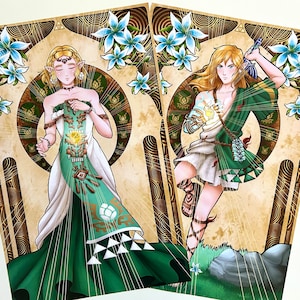 Zelda: Tears of the Kingdom 11x17 Art Print