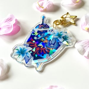 Legend of Zelda: Breath of the Wild Holographic Acrylic Keychain