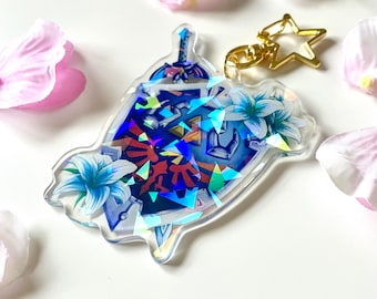 Legend of Zelda: Breath of the Wild Holographic Acrylic Keychain